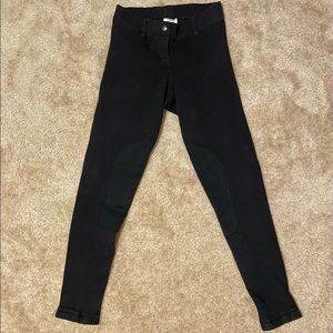 Black Equestrian Breeches